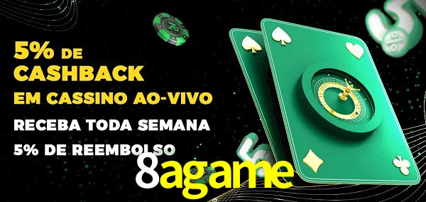 Promoções do cassino ao Vivo 8agame
